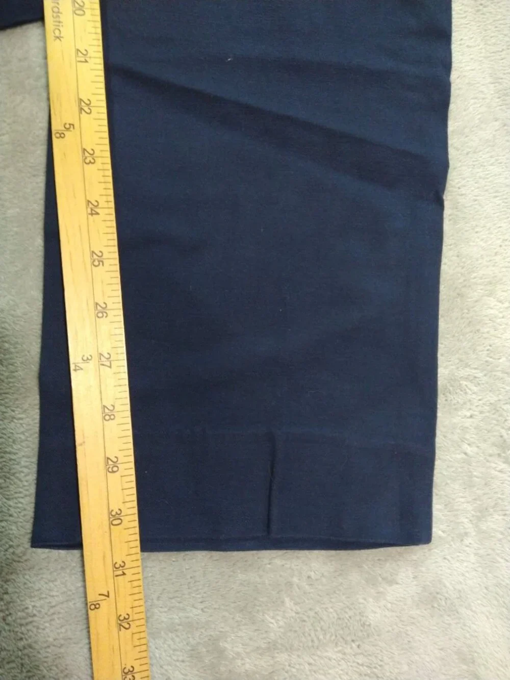 Banana Republic Dress Pants Mens 35x32 Blue Aiden Flat Front Stretch Preppy